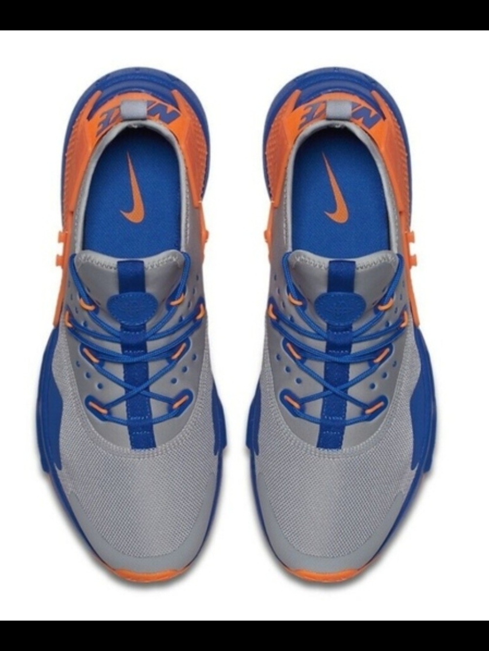 Nike air huarache drift ah7334 005 WOLF GRAY TOTAL ORANGE ROYAL BLUE SZ 10